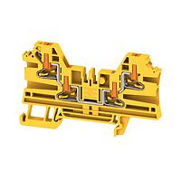 Weidmuller 2847550000 DIN Rail Terminal Blocks AL4C 2.5 YL