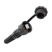 Bộ Nắp Đen FTP Tròn Có Dây Buộc Belden E300502 010S1