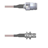 Amphenol Custom Cable Q-2004F0005006i RF Cable Assemblies N-SJ/TNC-SJB G316 6I