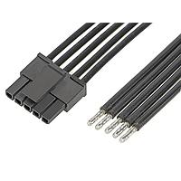 Molex 214751-1051 Discrete Wire Micro-Fit 3.0 SR R-S 5CKT 150 MM Sn