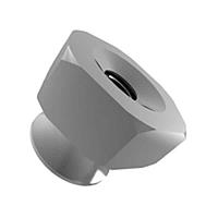 RAF Electronic Hardware 7223-SS Thumb Nut 1/2HEX X 11/32 X 10-24 Thd Hex Thumb Nuts