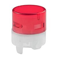 NKK Switches AT4169CB Button RND RED LNS/WHT DIFF FOR HB INDICATOR
