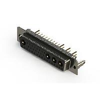 EDAC 628-36W4224-7T5 Mixed Contact D-Sub Connectors Vertical Combo Dsub