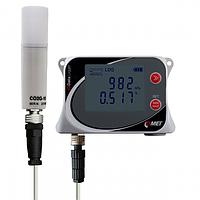 Bộ ghi dữ liệu nhiệt độ kênh đôi cho 1 cảm biến ngoài PT1000 và cảm biến nhiệt độ trong Comet U2422 (Lithium 3.6V, AA)