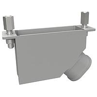 AirBorn MM-242-015-000-4100 EMI/RFI Backshell Rugged Backshell 2 Row NIC