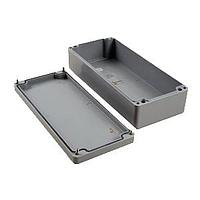 Vỏ hộp tăng cường bằng sợi thủy tinh, màu xám 14,20 x 6,30 x 3,54 Hammond Manufacturing 1590ZGRP163