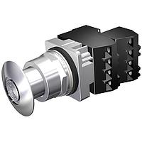 SIEMENS 52PP3GAU 推拉式 3位，保持，中间位置，120V，铬色透明，NCXLB-NC