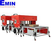 Transpak TP-702CQ3-T Tandem High Speed Corrugated Strapper with Integrated Squaring System (5-9mm, 1-32kg)