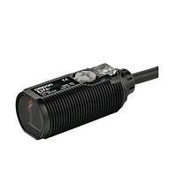 OMRON E3FA-RN12 2M ເຊັນເຊີ Photoelectric ທີ່ມີເຄື່ອງຂະຫຍາຍສຽງໃນຕົວ (100-500 mm, Coaxial retro-reflective, plastic, NPN, Cable 2m)