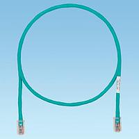 Panduit UTPCH6GRY Cat 5e Copper Patch Cord, Cat 5e, Green UTP Cab
