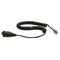 Cáp cảm biến / Cáp chấp hành cáp cuộn 10', đầu nối BNC đến đầu nối MIL 2 ổ cắm đúc, có đầu nối an toàn tách rời Amphenol Wilcoxon R6WP-2-J88C-10-SC