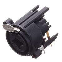 Amphenol Audio ACJC6AH BULK ປຸ່ມຮັບ 1/4" XLR ຕູ້ຄອບຄົວຄູ່ປະເພດ C ເສັ້ນສຽງສະເຕຣີໂຮຣິຊອນຕູ້ບົດ PCB ລັດຊິ້ງ ບໍ່ມີສະຫນັບສະຫນູນ XLR
