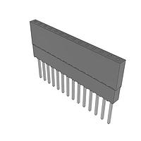 Dải socket nâng cao, bước 0.100" Samtec ESQ-114-24-T-S