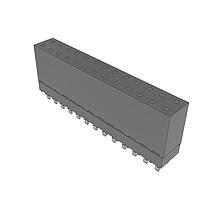 Samtec ESW-113-12-L-D Stackthrough .100" Elevated Socket Strip