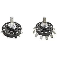 Grayhill 19101-08UL Rotary Switches Rotary Switch Faston Terminals 8 Pos UL