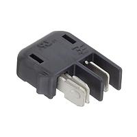 AMP Connectors - TE Connectivity 1-2058703-1 ຮີມາຟໂຣດິຕິກ BLADE AND RCPT 2 POS SMT BLK