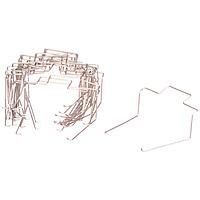 Phụ kiện và Phần cứng KẸP KIM LOẠI cho Rơ le cắm SIEMENS 3TX71441L10