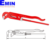 Kìm kẹp mỏ quạ TOPTUL DDAF1A32 (1inch, L=335mm)