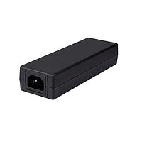 CUI Inc SDI160G-12-U2-P51 Desktop AC Adapters ac-dc, 12 Vdc, 12.5 A, SW, C14 desk-top, P51 4-pin power DIN, EU cord, level VI