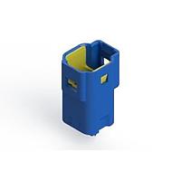 Đầu nối Dòng 560 Loại Dây đến Dây / Dây đến Bảng mạch, bước chân 2.5mm với 2 tiếp điểm gắn bảng mạch, đực, màu xanh dương EDAC 560-002-420-301