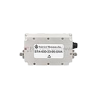 Fairview STA-030-23-05-SMA Bi-Directional Amplifier, High Power 2/4 Watts Linear/CW, 30 MHz to 3 GHz, 1 us switching, 23 dB Gain, SMA