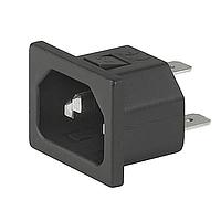 Schurter 6162.0014 Inlets 6010 APPLIANCE INLET 10A 70C