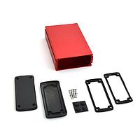 Vỏ PCB Vỏ Nhôm Đùn Màu Đỏ (2 X 4.5 X 6.7 In) Bud Industries EXN-23358-RD