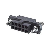 Harwin M80-4172098 Receptacle Housing 2X10 FML CRIMP MOLD GUIDE JCKSCRW/5MM