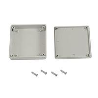 Vỏ PCB 60 x 60 x 15mm ABS màu xám Hammond Manufacturing 1551TTGY