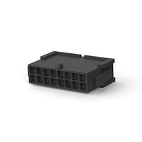 AMP Connectors - TE Connectivity 1-794615-6 Plug Housings PLUG DUAL PNL MNT 16