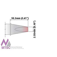 Thermaltronics K80CH025 こて先
