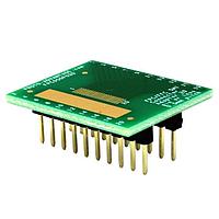 Chip Quik FPC050P020 ປຸ່ມຕິດຕໍ່ & ອະແດບເຕີ FPC/FFC SMT Connector (0.5 mm pitch, 20 pin or less) DIP Adapter