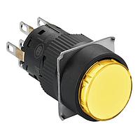 Công tắc tiêu chuẩn PB lò xo tròn vàng 2 NO/NC SCHNEIDER XB6EAA52P