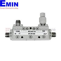 Fairview MC2047-20 SMA Directional Coupler 20 dB Coupled Port From 2 GHz to 8 GHz Rated To 50 Watts