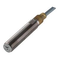 Carlo Gavazzi ICB12L50F06PO Proximity Sensors Inductive proximity sensor, M12 Nickel-Plated Brass, 2m cable, Sn 6mm, Quasi-flush mount, Long body, PNP NO output, Supply voltage 10-36Vdc, Max output current 200 mA, Max switching frequency 2 kHz, Operating temperature -25C - +70C, IP67