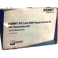 KEMET PPR ENG KIT 05 Metallized Paper Capacitor AC Line EMI Supp RC Net 3pcs 10values