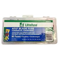 Littelfuse 00940409Z Pro-Tek 80ピース ATO ブレードヒューズアソートメント ACS PRO INSTL 80PC ATO