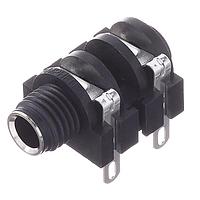 Đầu nối điện thoại 1/4" jack vỏ nhựa có chèn kim loại Amphenol Audio ACJM-MHS