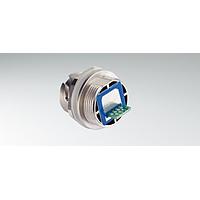 Amphenol CONEC 17-210151 USBタイプAコネクタ USB 2.0タイプA IP67 PNL RCP PCB付き ダイカスト