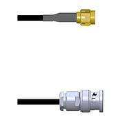 Amphenol Custom Cable Q-3B00J0003048i RF Cable Assemblies SMA-SP/BNC-SP G174 48I
