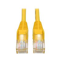 Tripp Lite N001-015-YW Cat 5e 15'Cat5e Cat5 350MHz RJ45 M/M Yellow 15'
