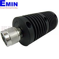 Fairview SA4N50-03 3 dB Fixed Attenuator N Male To N Female Up To 4 GHz Rated To 50 Watts With Black Aluminum Heatsink Body