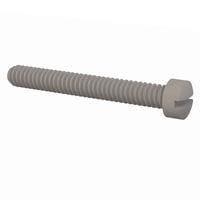 Essentra Components 010348F075 Machine Screw Fillister Slotted Screw, #3-48 Thread, 3/4 Lg