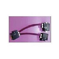 Molex 1200980203 D-Subケーブル PROFIB D-SUB PROG VERT/ 2P PUR シールド 1M