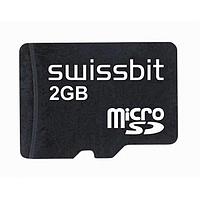 Thẻ MicroSD Công nghiệp, S-250u, 2 GB, Bộ nhớ Flash SLC, Nhiệt độ hoạt động -25°C đến +85°C Swissbit SFSD2048N1BN1WI-E-QF-111-STD