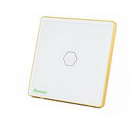 HUNONIC HNLUX01VT BLE Luxury 触摸开关, 1方形按钮 (White)