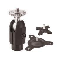 Giá treo CCTV giá đỡ kép núm vặn 3 inch điều chỉnh vít Bền màu đen Panavise 883-03