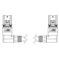 Anderson Power Products 2031LM2-BK Double Ended SDG400 90D RH-LH ST 2M RT 18A 400/600V