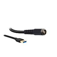 Đầu nối ổ cắm dạng thẳng với bộ cáp khóa vít, USB 5 Gbit/s - 1M ODU CKC0WAM124IYV001000