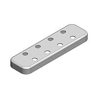 Masach Tech MS400-20CP EMI/RFI Shield Cover Perforated, Two-Piece 40.6 x 11.6 x 3.5mm Two-piece Drawn-Seamless RF Shield/EMI Shield COVER Perforated (CRS)